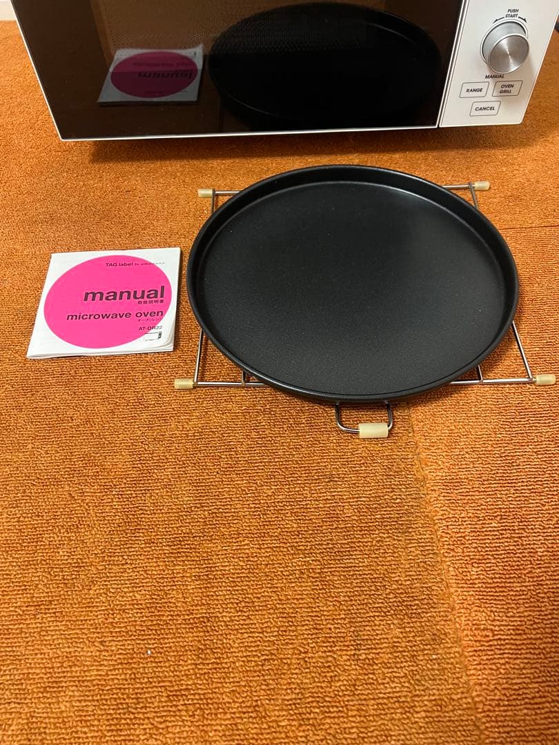 アマダナ オーブンレンジ ヘルツフリー　AT-DR22 2019年製 電子レンジ