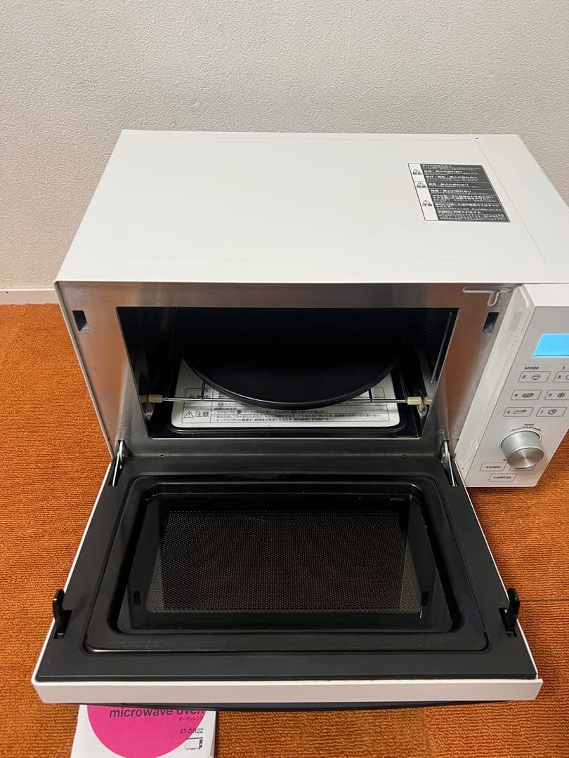 アマダナ オーブンレンジ ヘルツフリー　AT-DR22 2019年製 電子レンジ