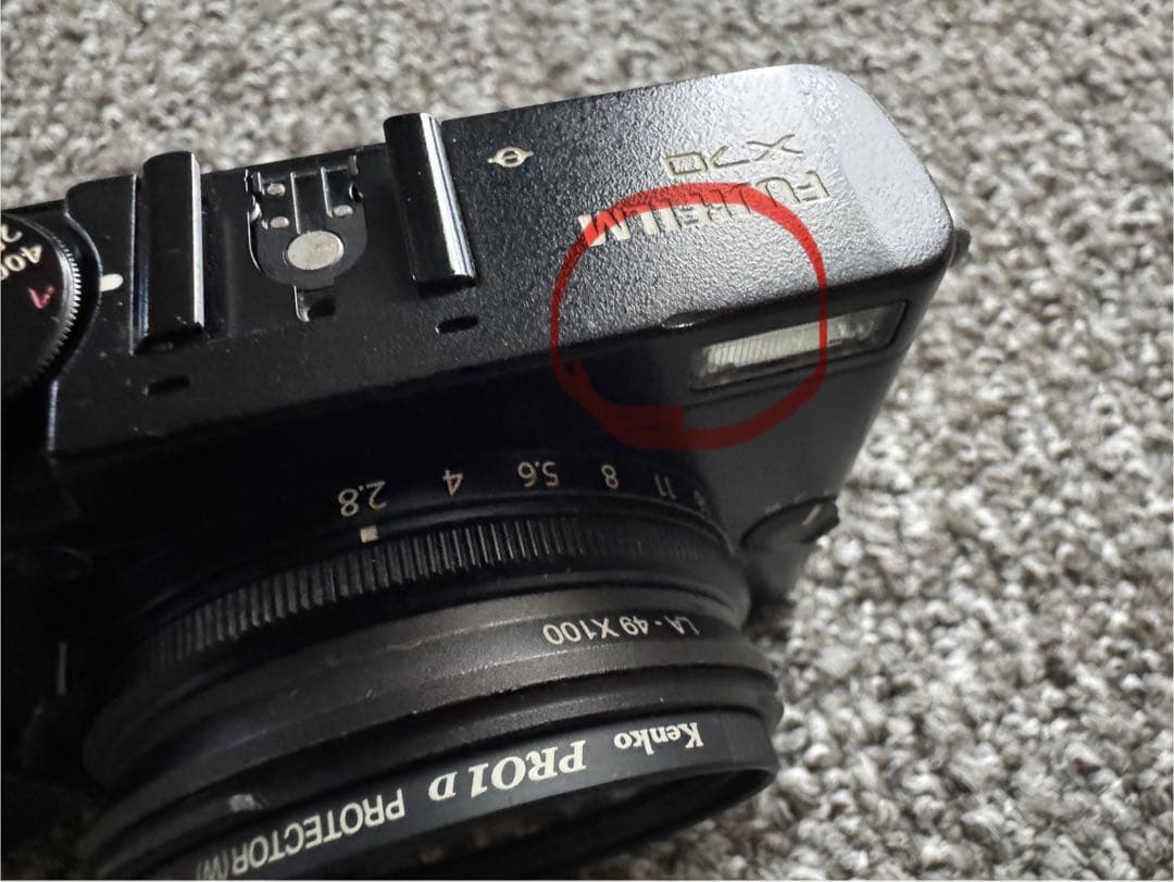 FUJIFILM 富士フイルム　X70 ブラック付属品多数付き