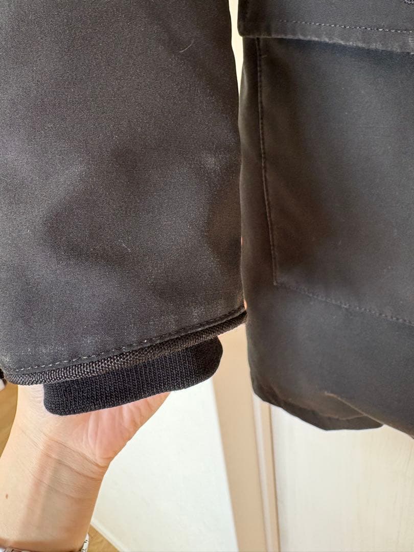 カナダグース ブロンテ ブラックSサイズ