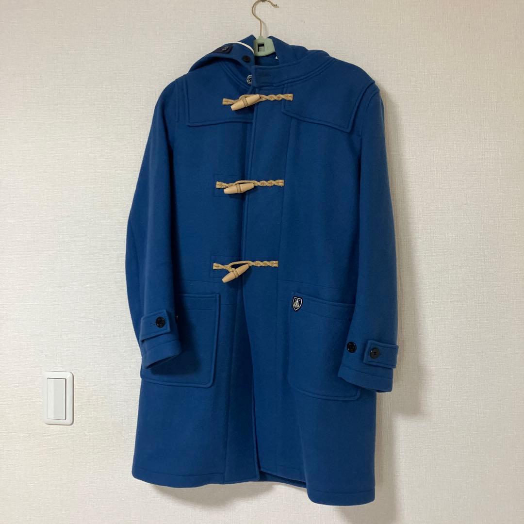 【美品】 ORCIVAL オーシバル ダッフルコート ブルー 2♪