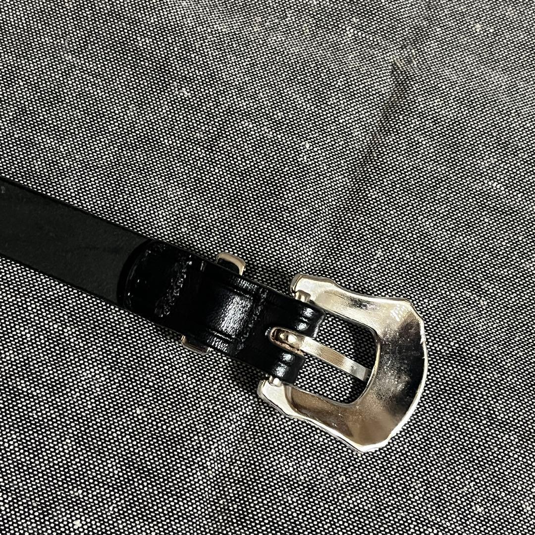 TORY LEATHER 3/4 Creased Belt【SIZE:34】