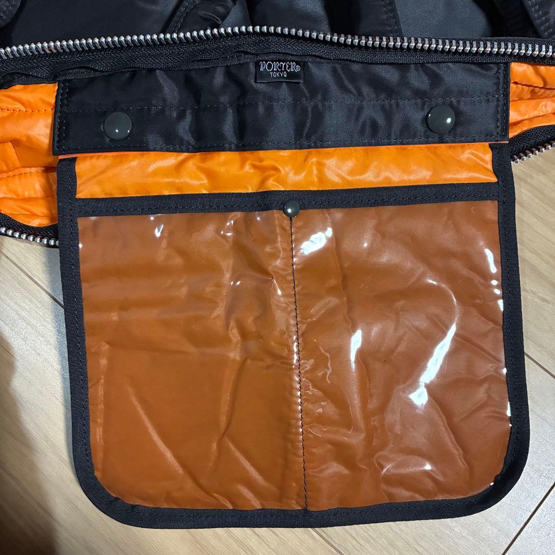 極美品　ポーター　ヘルメットバック　2way　タンカー　ブラック