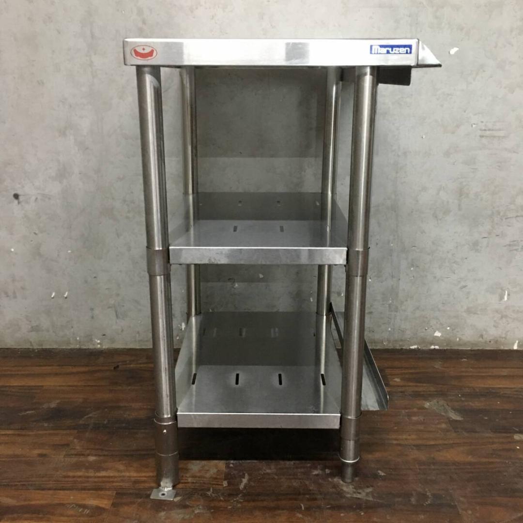 マルゼン ステンレス作業台 W60×D50×H82cm 高さ調節可能 業務用
