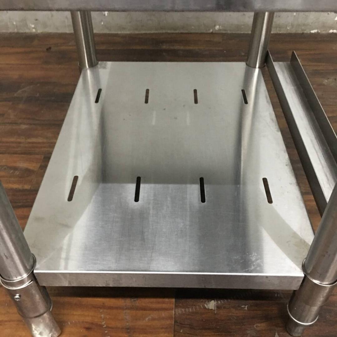 マルゼン ステンレス作業台 W60×D50×H82cm 高さ調節可能 業務用