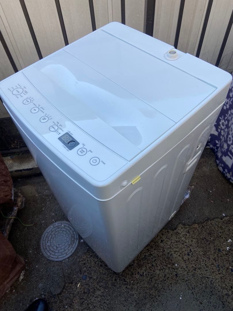 H696 極美品 amadana 2018年製 全自動洗濯機 5.5kg