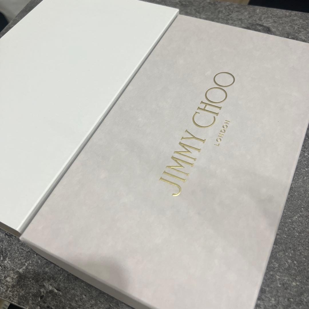 即発送！JIMMY CHOO CARNABY/S ブラック 長財布
