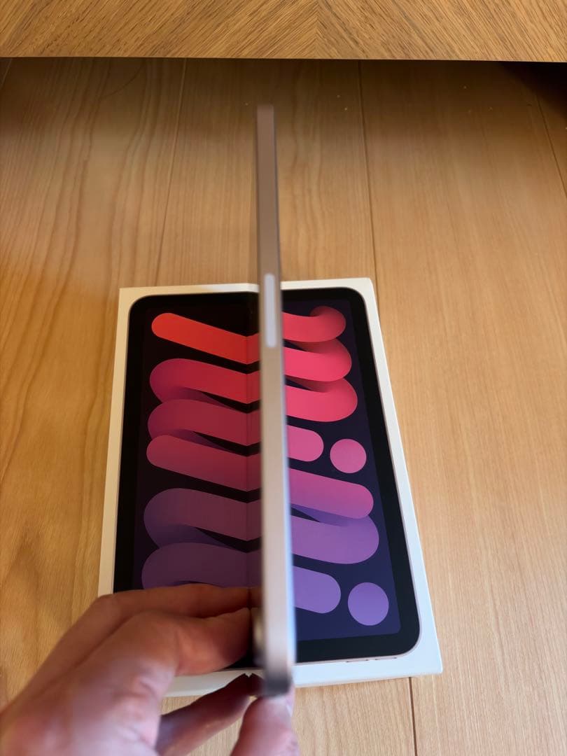 iPad mini（A17 Pro）128GB パープル＋純正フォリオ