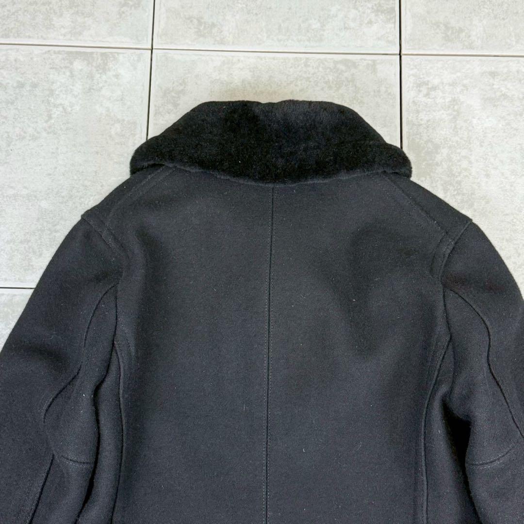 希少 美品 gold 東洋エンタープライズ ムートンボア ウール 馬革