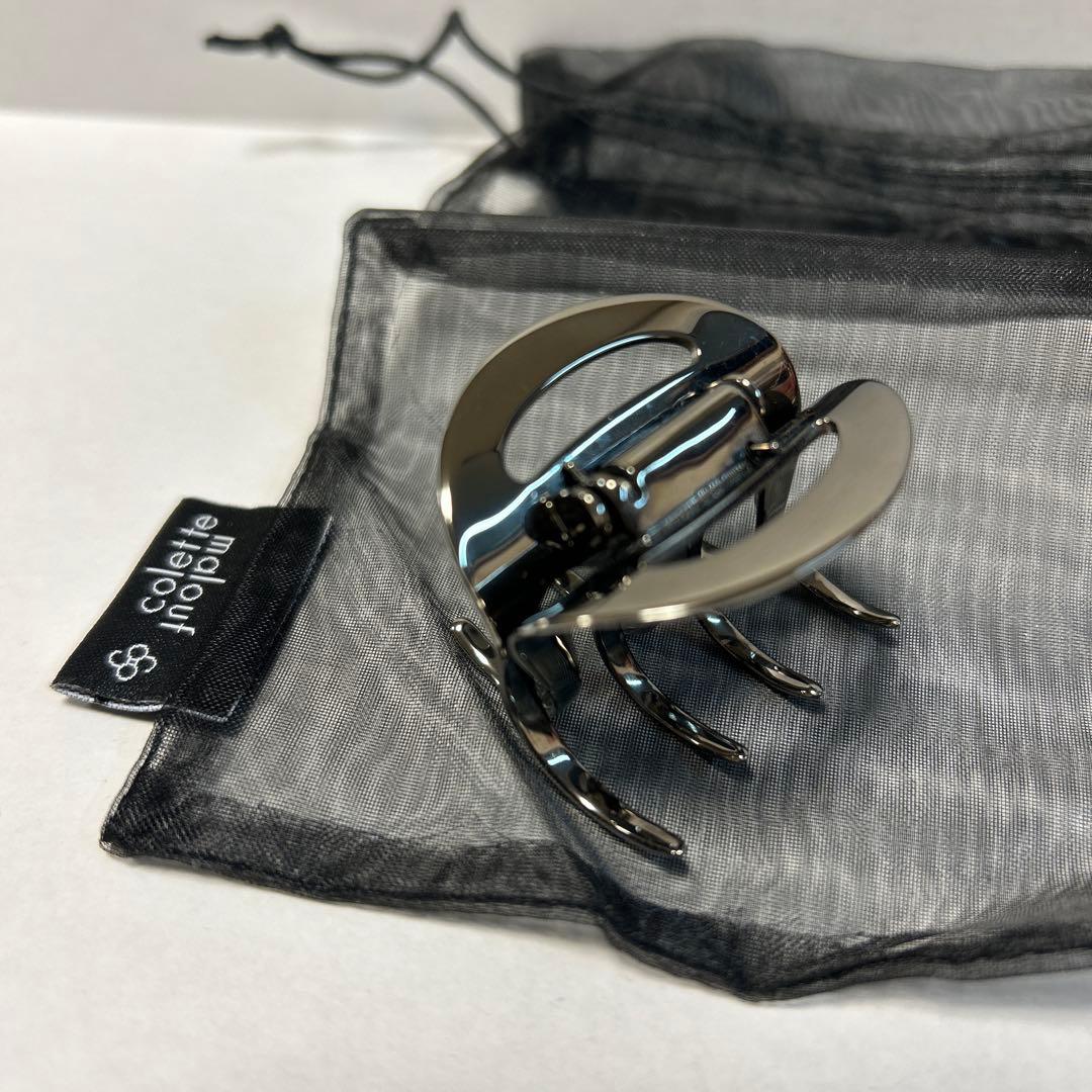 コレットマルーフ　メタルバルドージョークリップ　ヘマタイト