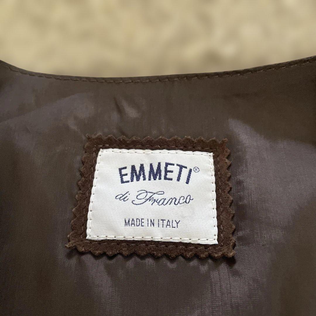 ロ*ズ様 EMMETI di Franco ゴートスキン スエードベスト