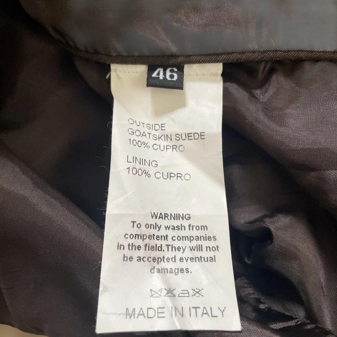 ロ*ズ様 EMMETI di Franco ゴートスキン スエードベスト