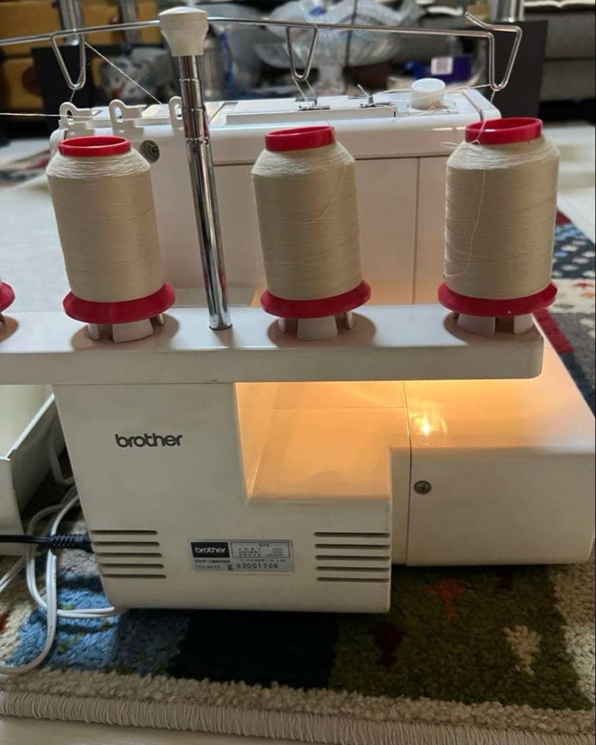 Brother Lock 2本針4本糸 ロックミシン