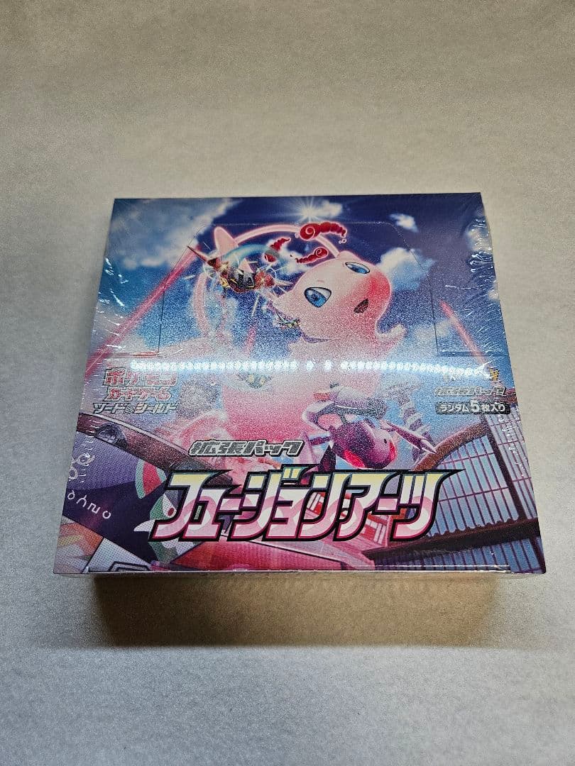 【新品未開封／シュリンク付き】ポケモンカード フュージョンアーツ正規品