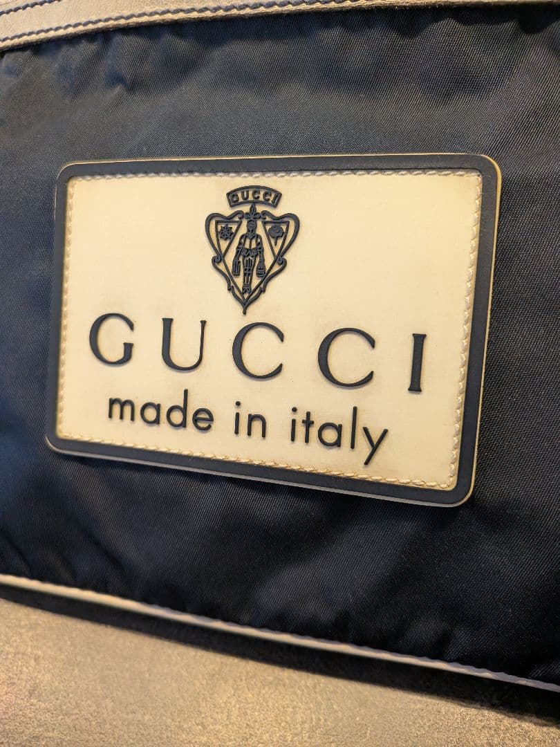 GUCCI ボディバッグ ネイビー
