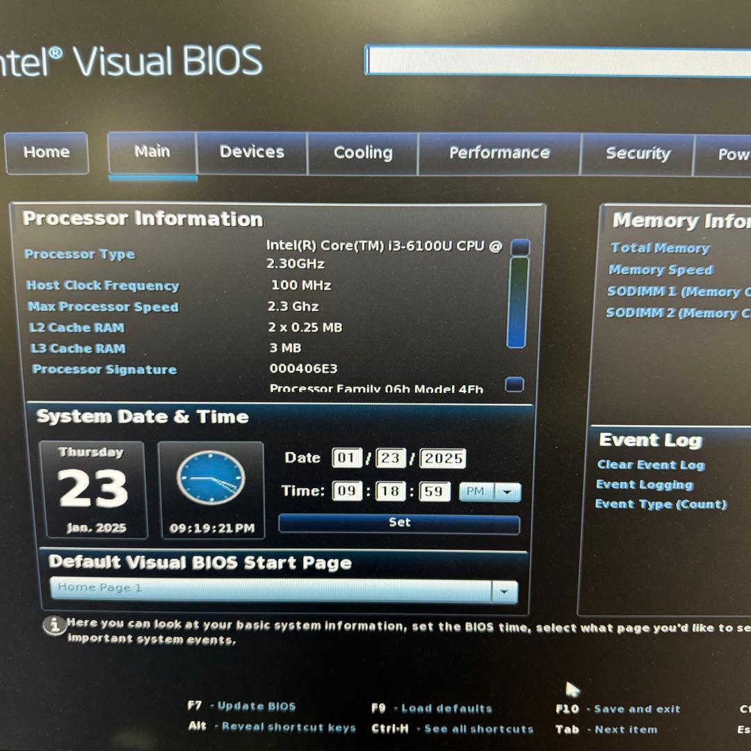 NUC6i3SYH i3-6100U/8G/480G/Win11 美品