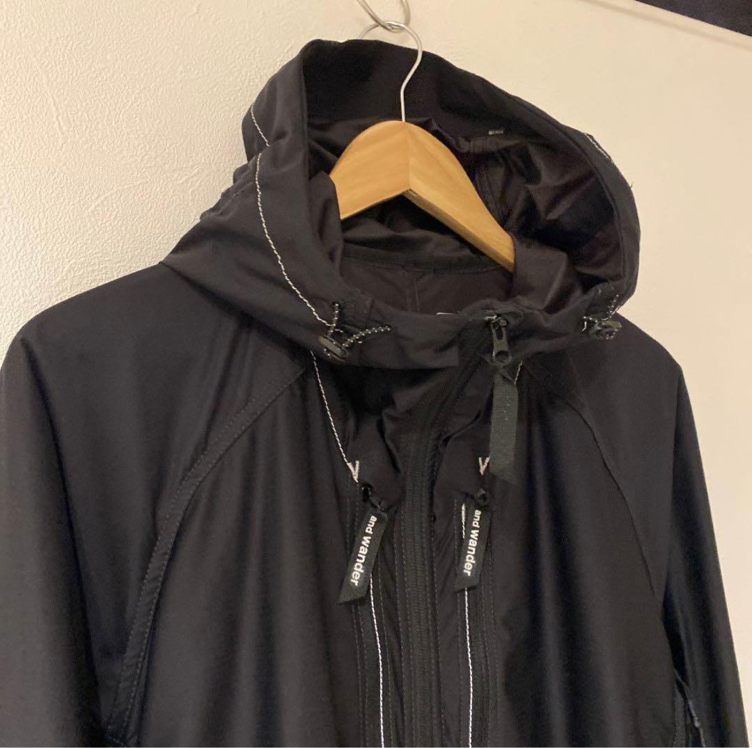 J*3様 and wander ラッセルリップ マウンテンパーカー L 黒