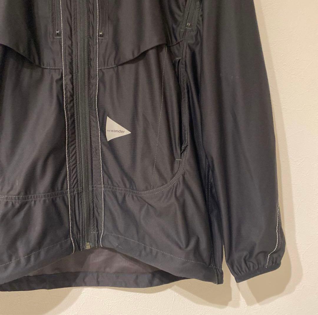 J*3様 and wander ラッセルリップ マウンテンパーカー L 黒