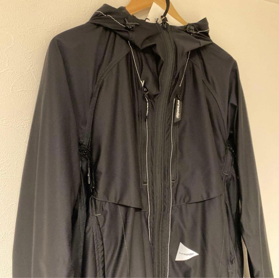 J*3様 and wander ラッセルリップ マウンテンパーカー L 黒