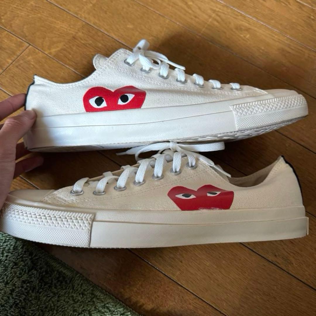 コムデギャルソン×コンバース　オールスター　ロー　29cm