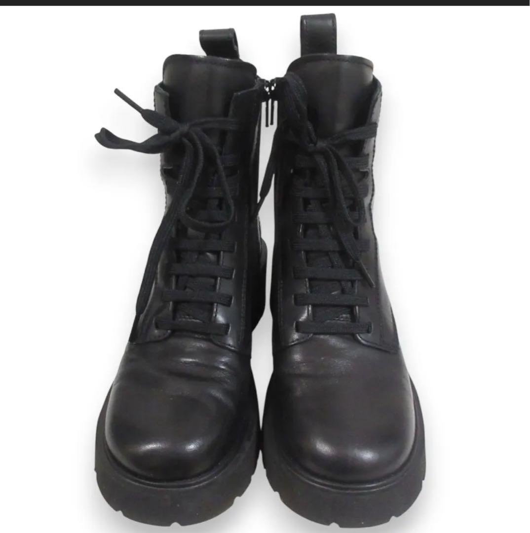 美品 CAMPER カンペールレザー レースアップ ショートブーツ サイズ36