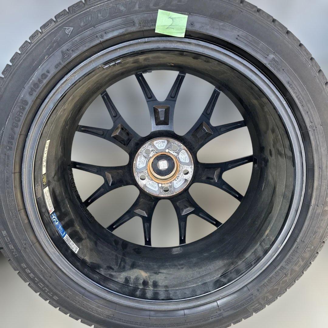 RAYS ホムラ20インチアルミとDUNLOP スタッドレスタイヤ　4本セット