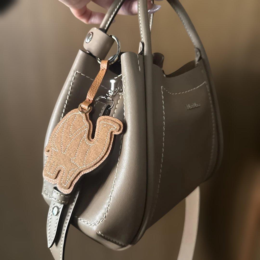 ⭕️タイムセール【美品】Maxmara marin ハンドバッグ ベージュ　xs