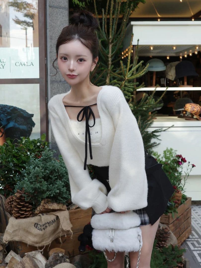 Darich ダーリッチ アシメレイヤードニットトップス 新品♡