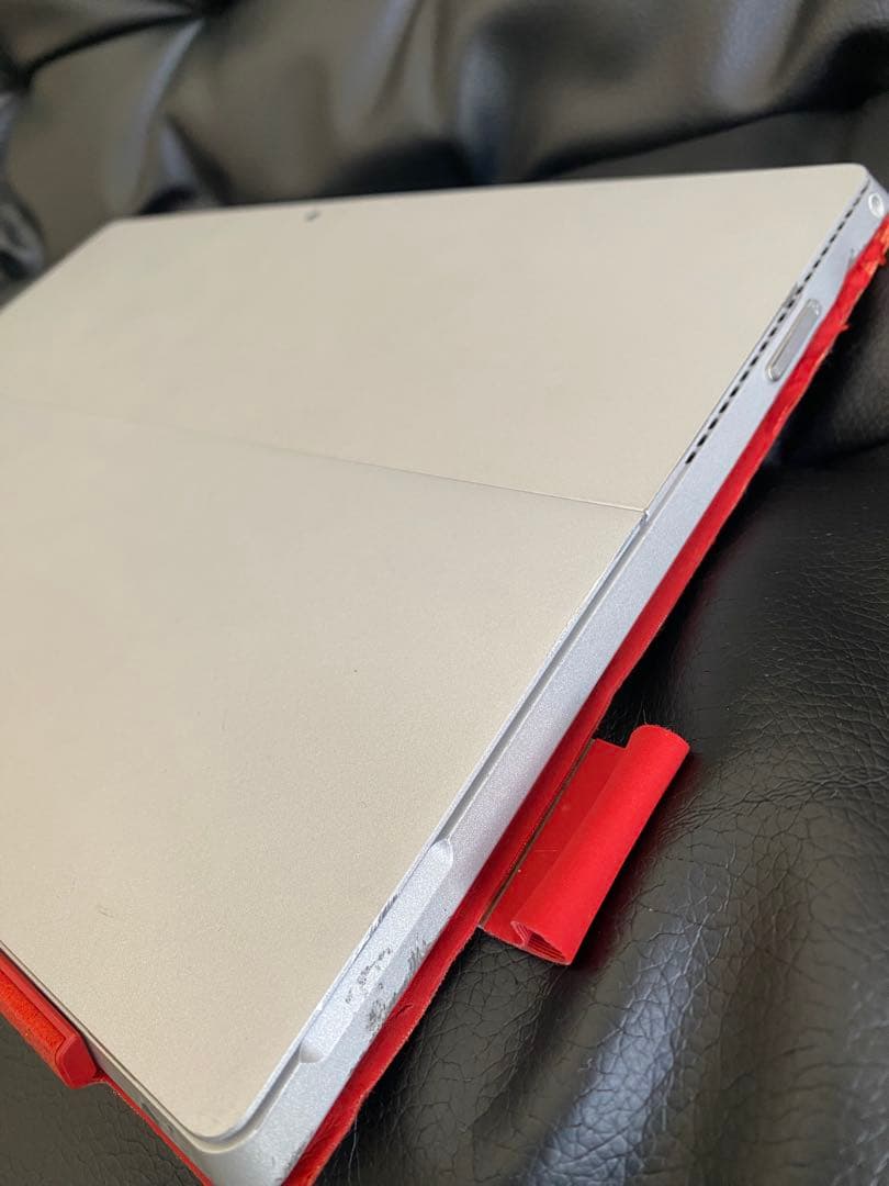 Microsoft Surface 赤キーボード シルバー本体