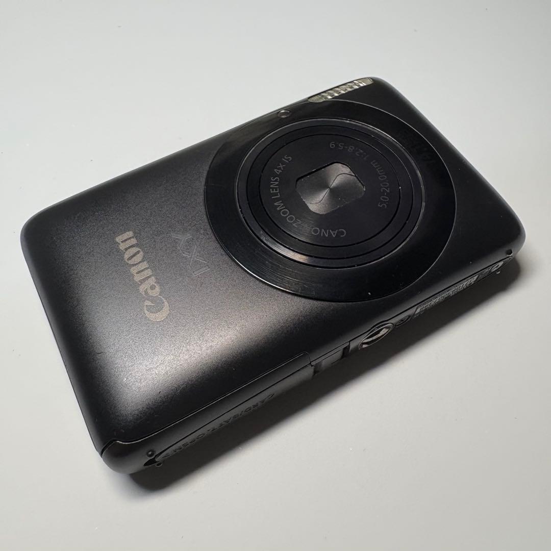 Canon IXY 400F ブラック デジカメ コンデジ キャノン 黒