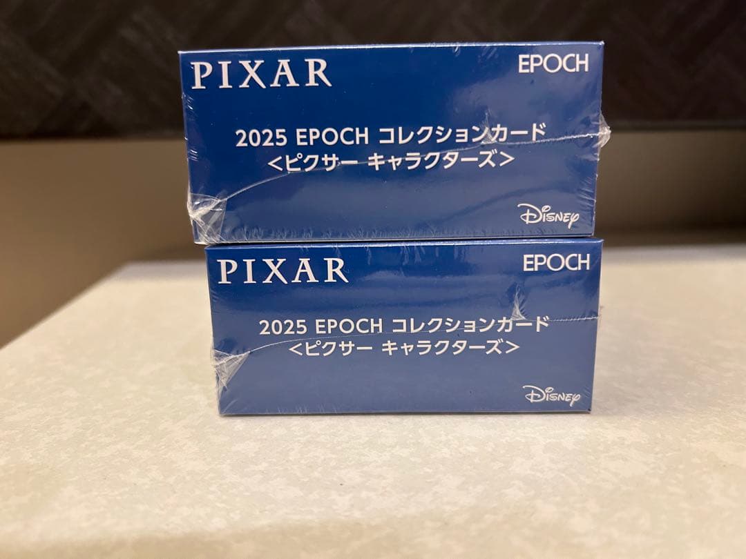 PIXAR 2025 EPOCH コレクションカード　未開封BOXシュリンク付き