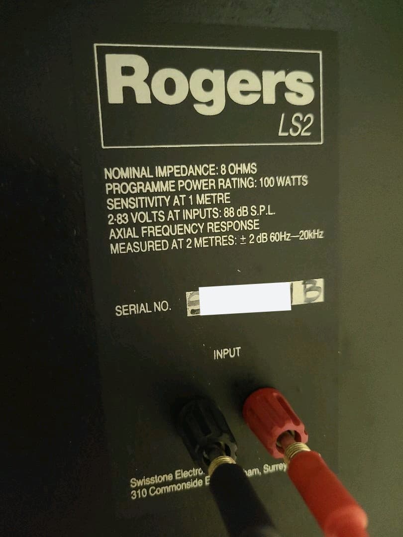 Rogers　LS2 　中古