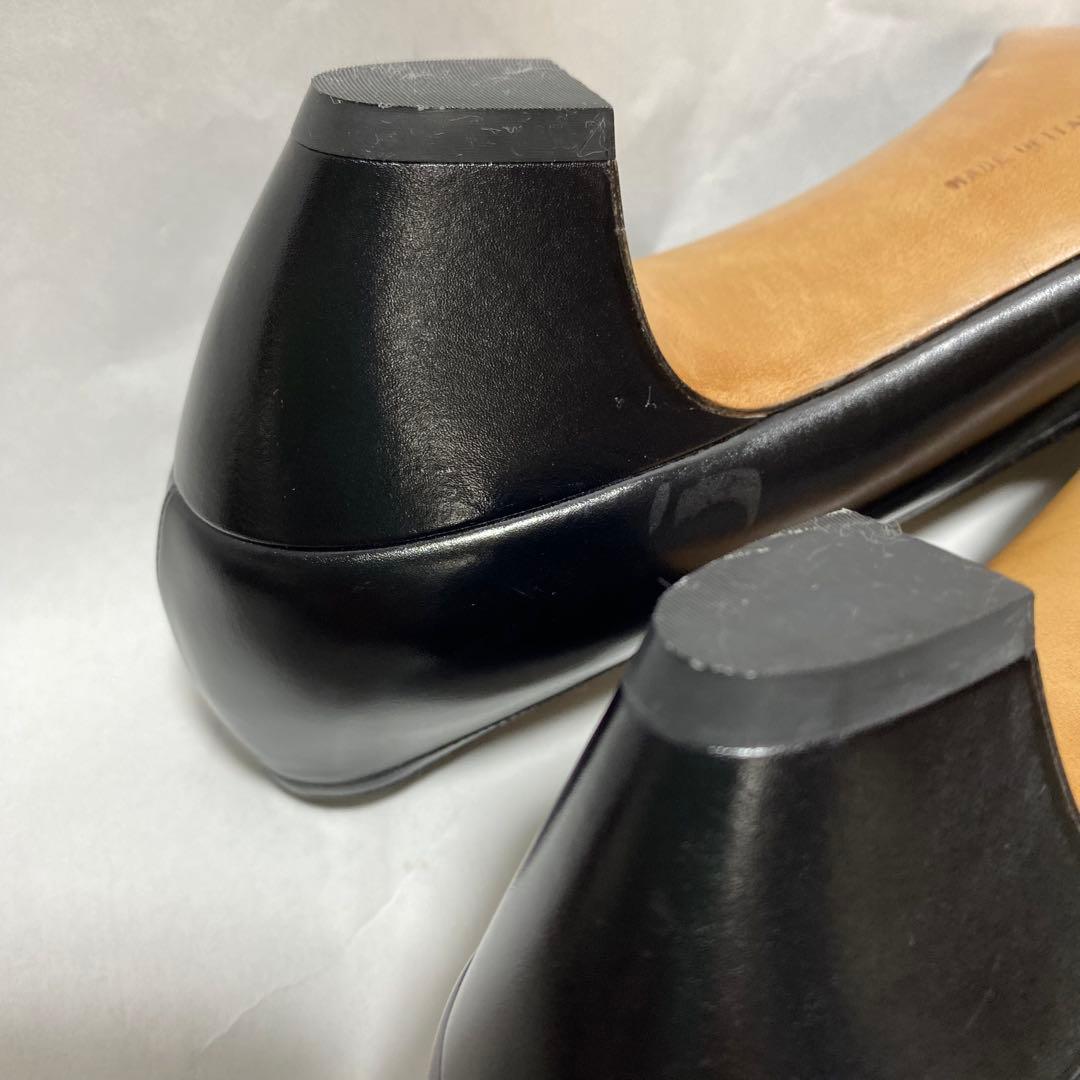 フェラガモ 黒パンプス　約24cm ビンテージ　未使用自宅保管品