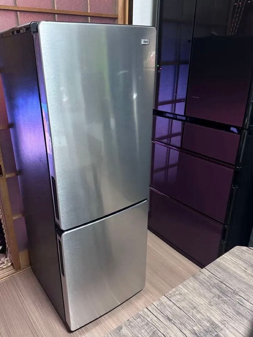 冷蔵庫 Haier ハイアール ステンレス　シルバー JR-XP2NF173F