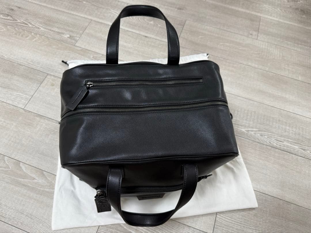 カールラガーフェルド 本革 ブラック 2WAY ビジネスバッグ A4収納可