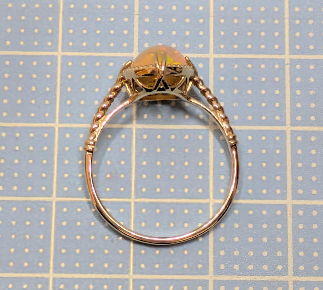 K10刻印　オパール　リング　15号