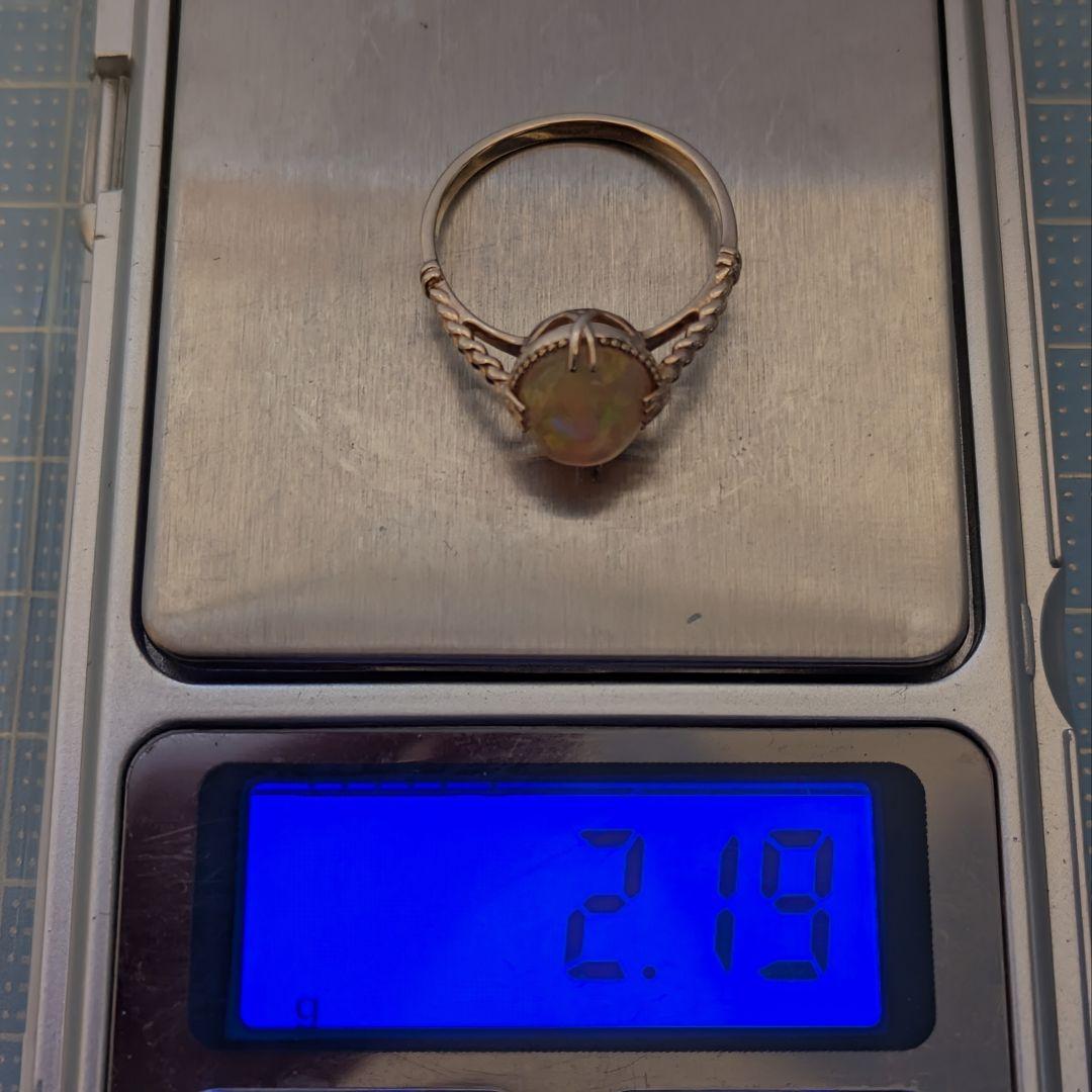 K10刻印　オパール　リング　15号