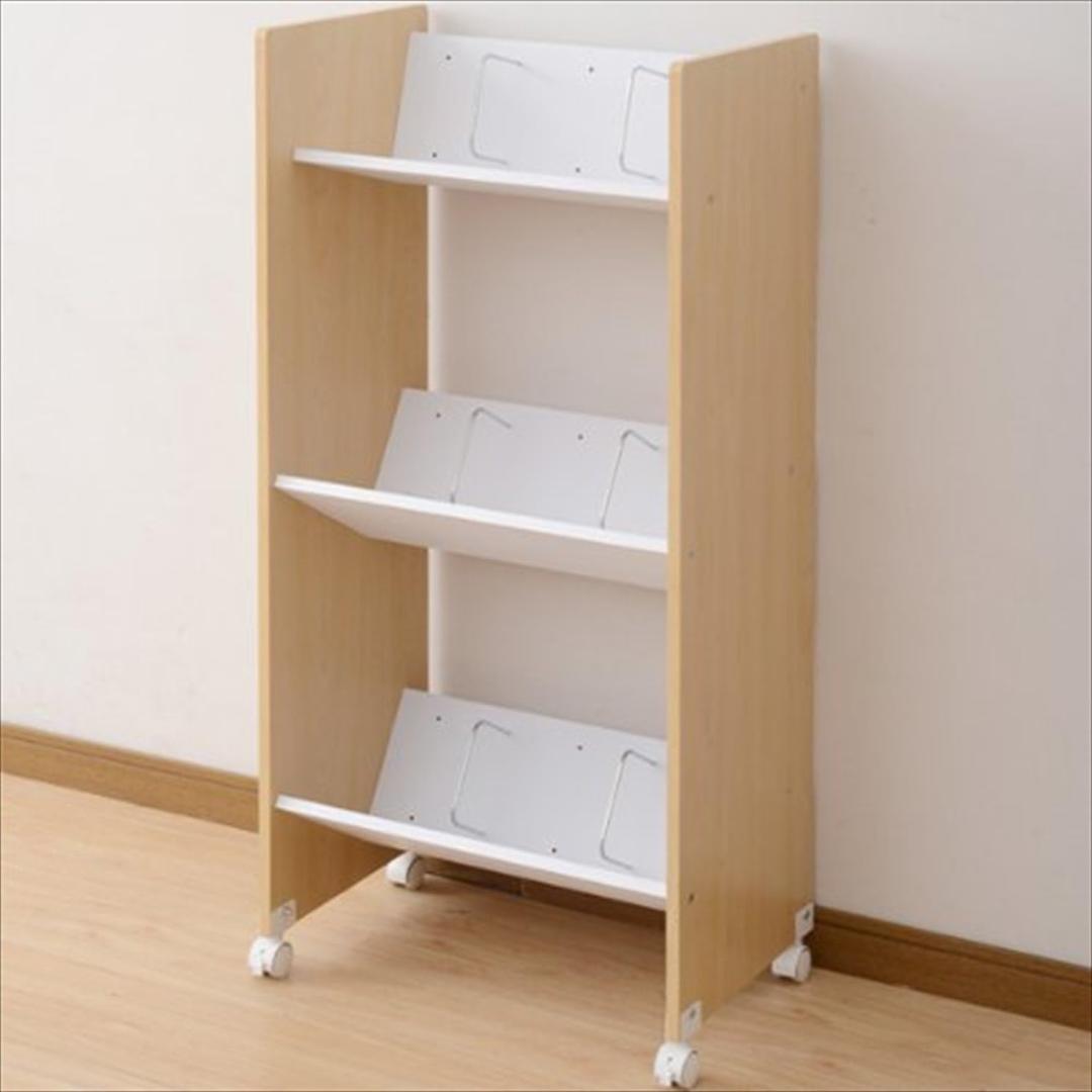 山善(YAMAZEN) A4ファイルラック 3段 CFR-12533C(NA)