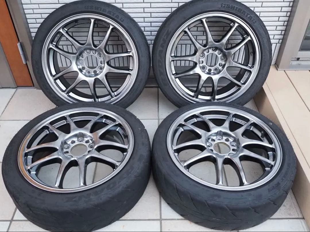 WORK EMOTION CR Kai 17×7J+47 114.3 4本セット
