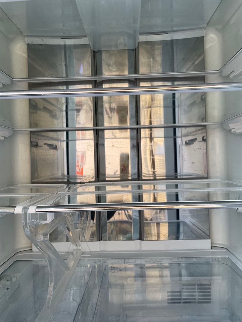 SHARP SJ-GF50Y-R プラズマクラスター冷蔵庫 501L レッド