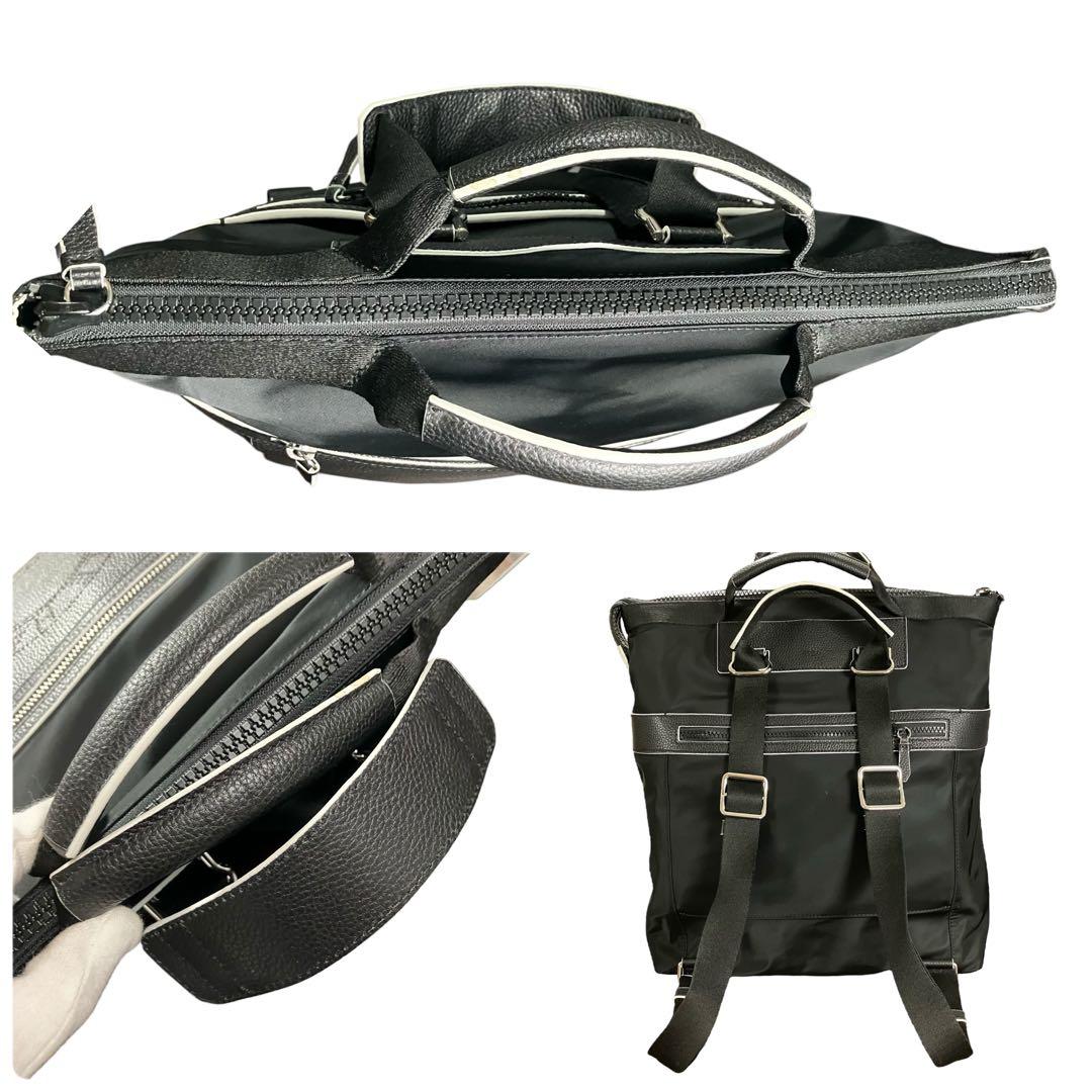 【極美品】コールハーン リュックパック キャリーオン レザー トート 3way