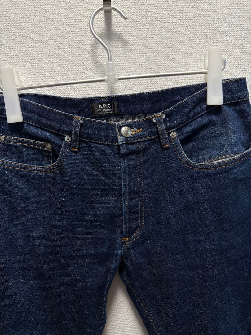 A.P.C. New Standard サイズ33 赤耳セルビッチ 濃紺