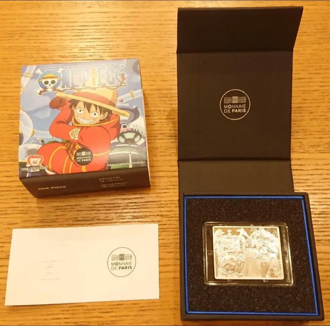 限定　2025年 ワンピース　記念 パリ造幣局発行　プルーフ　純銀　銀貨　シルバ