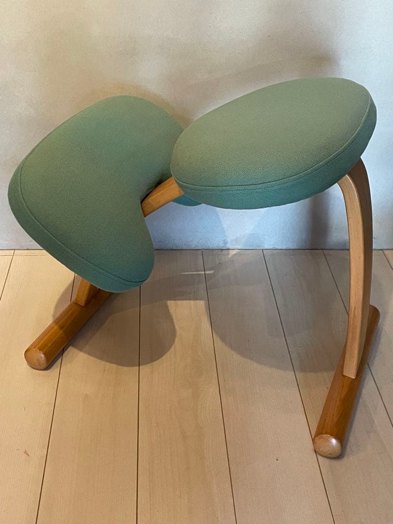 rybo バランスチェア　水色　紺色カバーセット