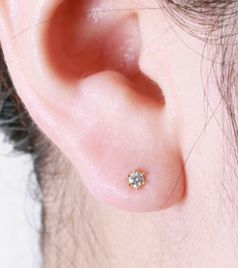 最終価格　オレフィーチェ　 ピアス　ダイヤモンド　 片耳　ミルククラウン