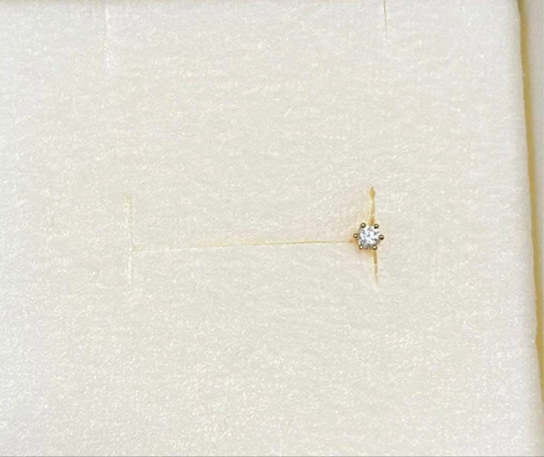 最終価格　オレフィーチェ　 ピアス　ダイヤモンド　 片耳　ミルククラウン