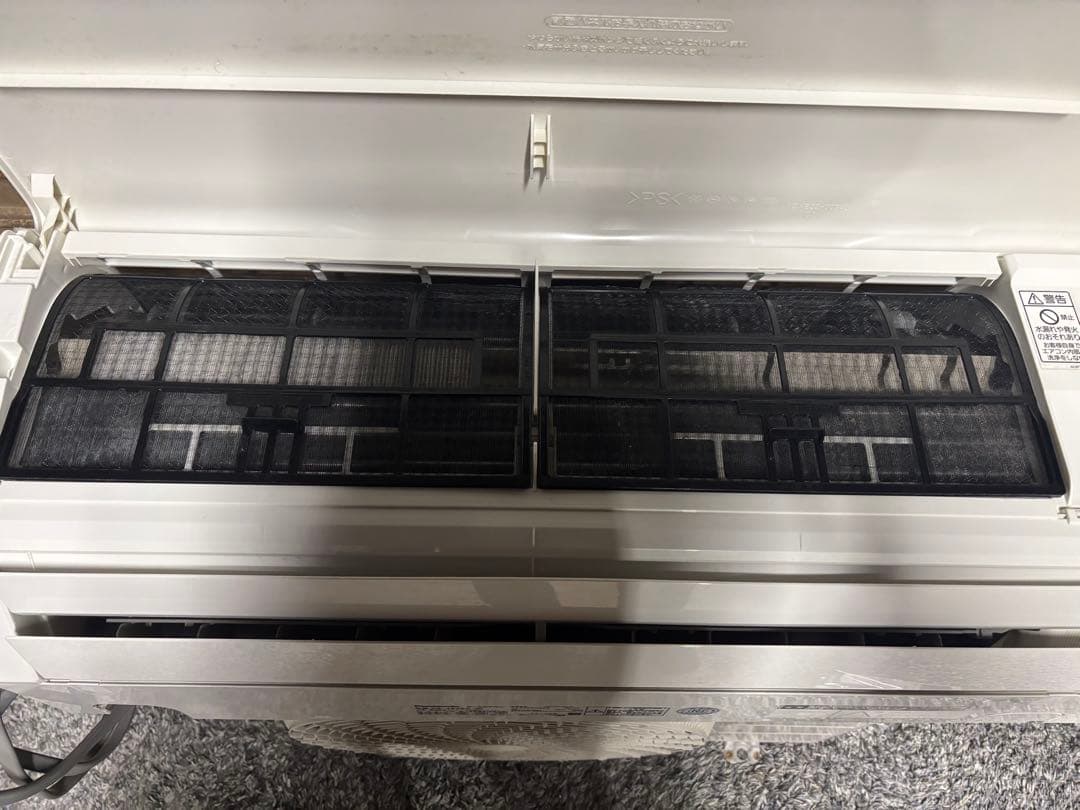 パナソニック 6畳 エアコン 室外機 室内機 CS-J229C-W 2019年製