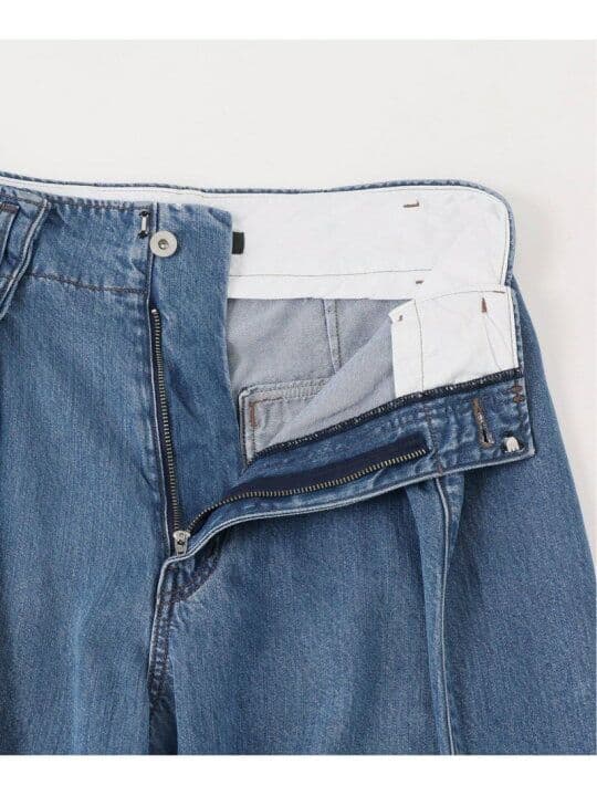 新品！NOBLE スージングデニムフォルムタックパンツ ノーブル　IENA