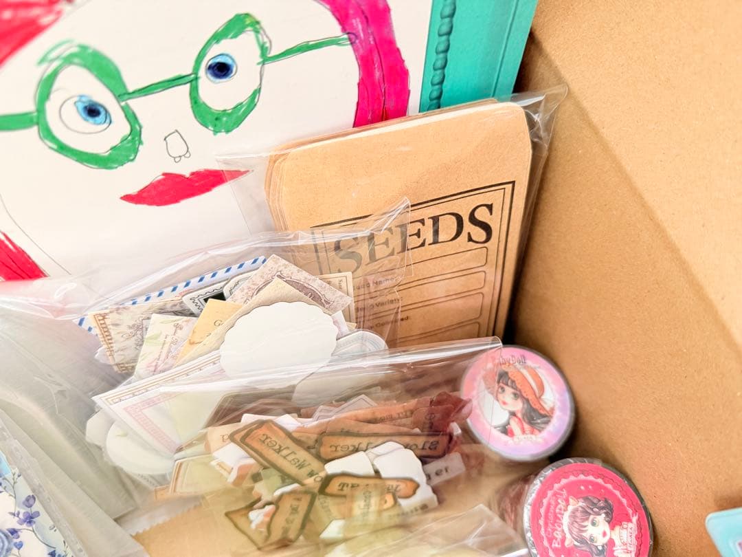 コラージュ素材　断捨離　大容量　80サイズ