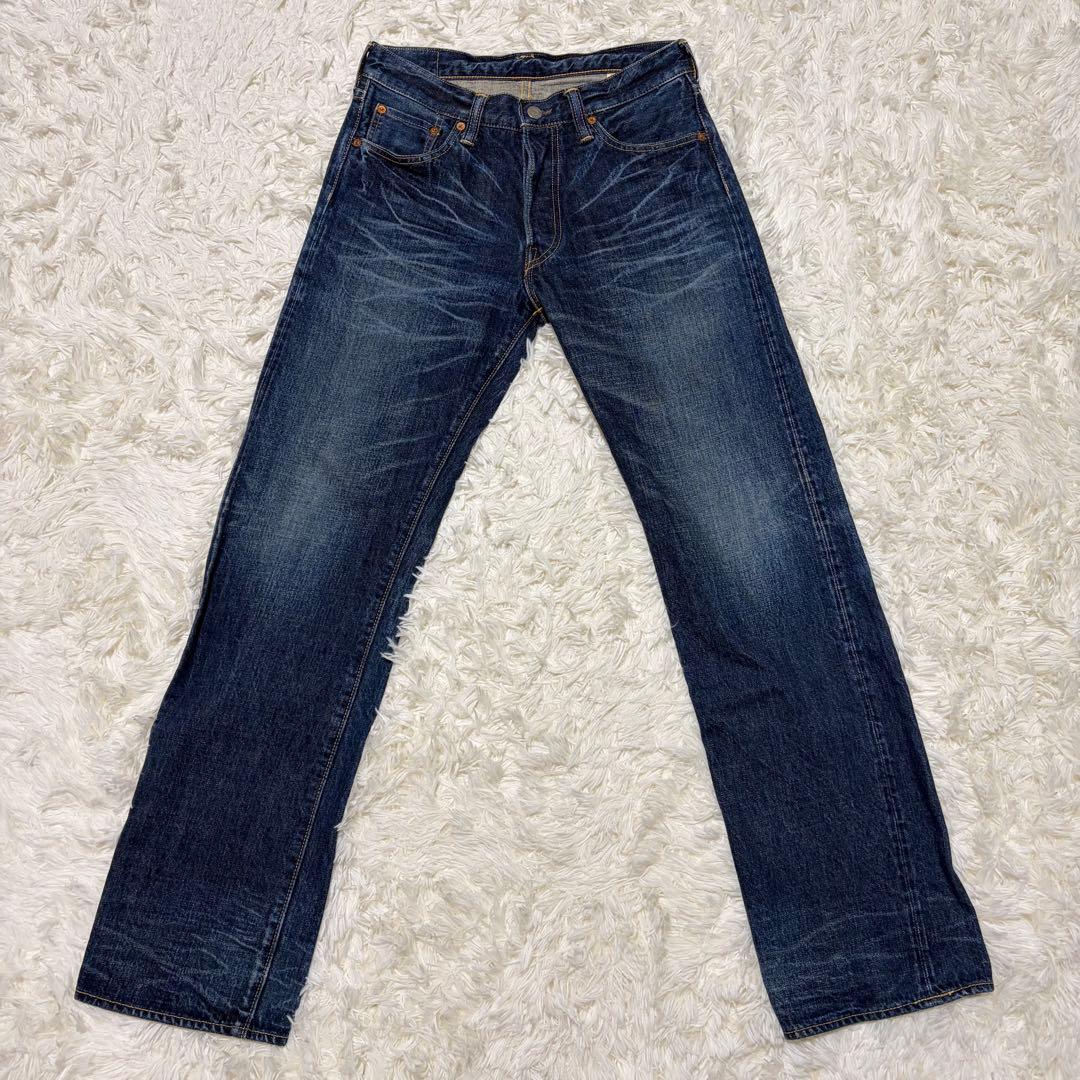 【希少】SUGARCANE 902 ロンスター セルビッジデニム W29